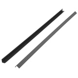 5 pcs Decking Angle Trims WPC 170 cm Grey