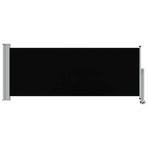 Patio Retractable Side Awning 100 x 300 cm Black