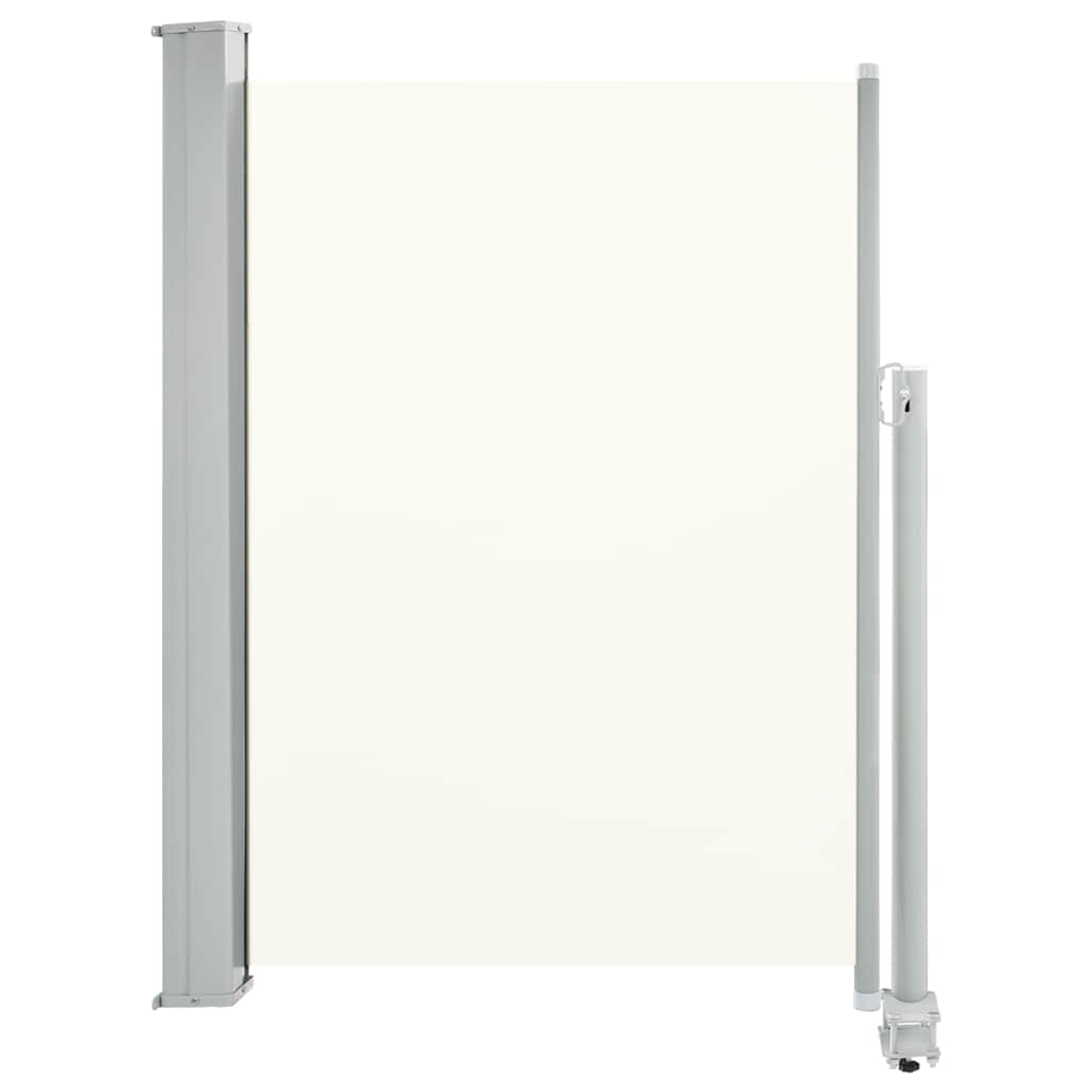 Patio Retractable Side Awning 100 x 300 cm Cream