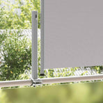 Patio Retractable Side Awning 100 x 300 cm Grey