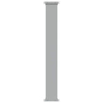 Patio Retractable Side Awning 100 x 300 cm Grey