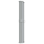 Patio Retractable Side Awning 140 x 300 cm Black