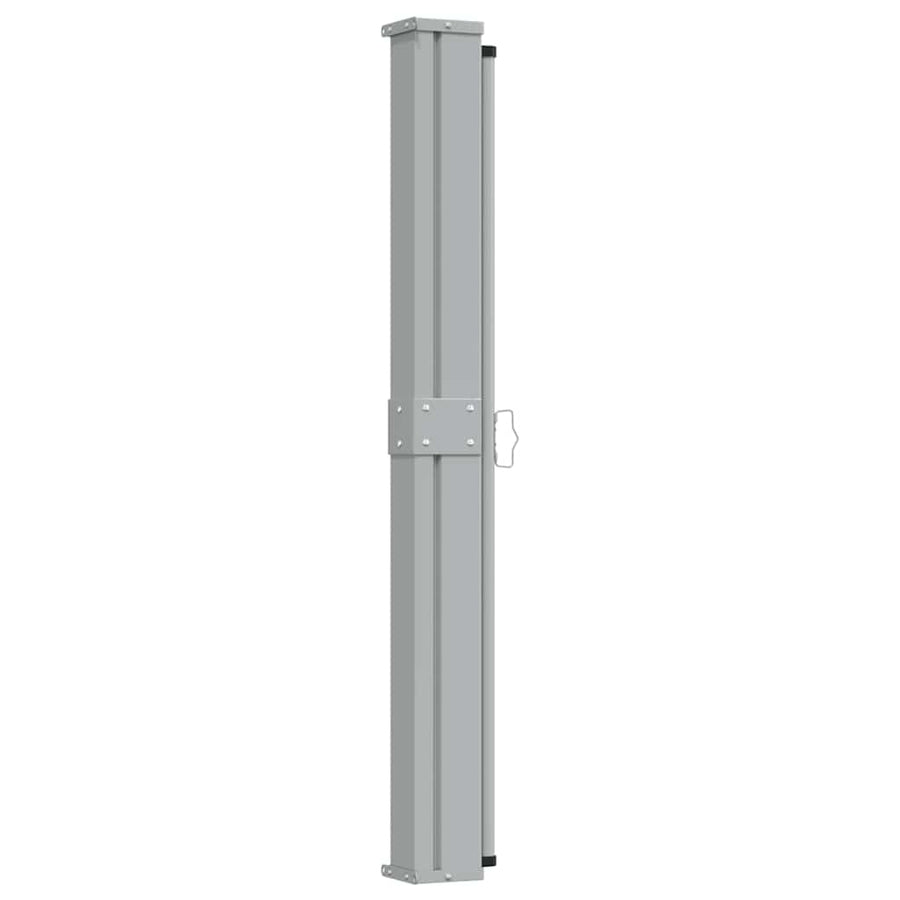 Patio Retractable Side Awning 140 x 300 cm Black