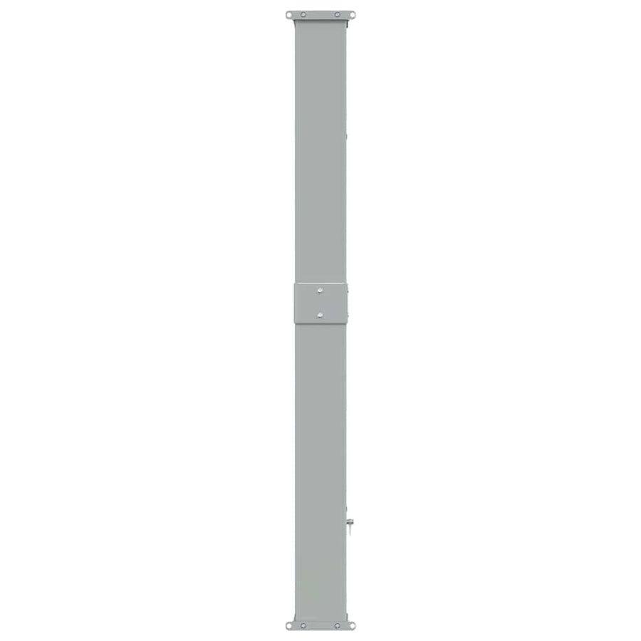Patio Retractable Side Awning 140 x 300 cm Black