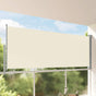 Patio Retractable Side Awning 140 x 300 cm Cream