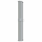 Patio Retractable Side Awning 140 x 300 cm Grey