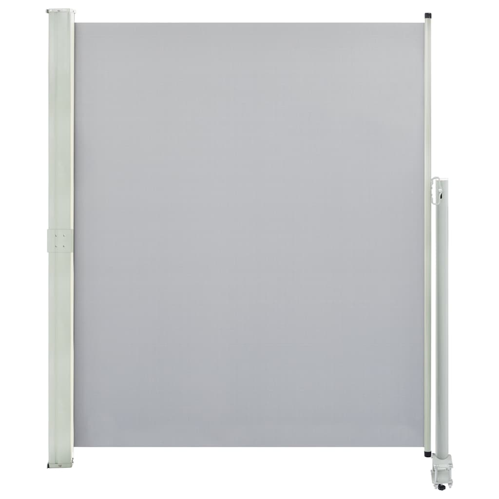 Patio Retractable Side Awning 160 x 300 cm Grey