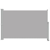 Patio Retractable Side Awning 160 x 300 cm Grey
