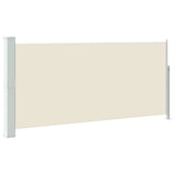 Retractable Side Awning 140 x 300 cm Cream