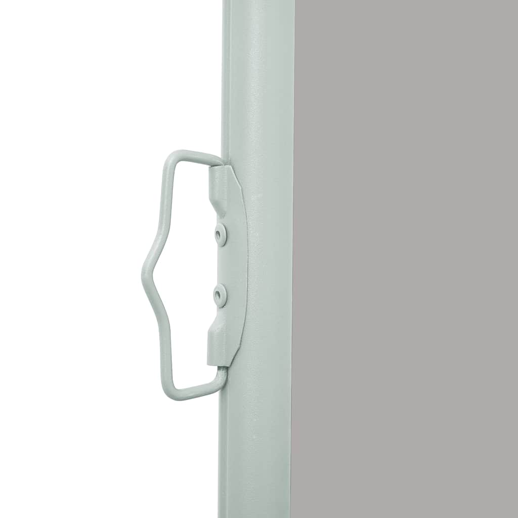 Retractable Side Awning 140 x 314 cm Grey