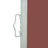 Retractable Side Awning 140 x 300 cm Brown - Extra Image