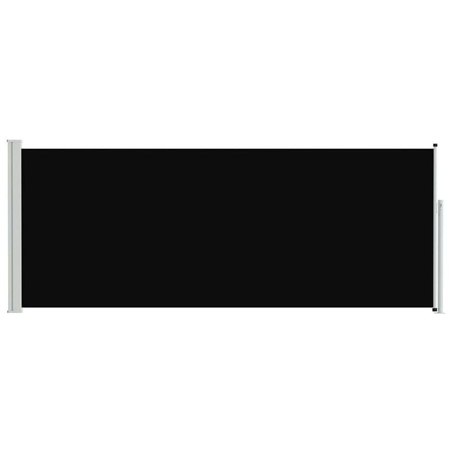 Retractable Side Awning 117x314 cm Black