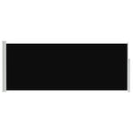 Retractable Side Awning 117x314 cm Black