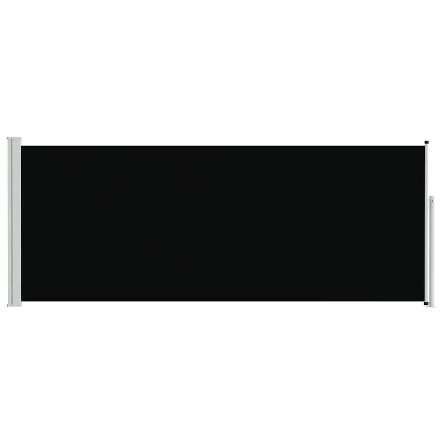 Retractable Side Awning 117x314 cm Black