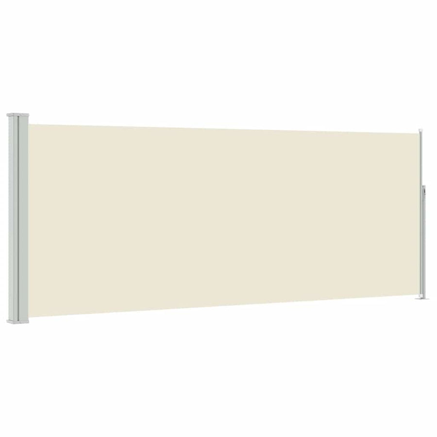 Retractable Side Awning 117x314 cm Cream