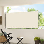 Retractable Side Awning 117x314 cm Cream