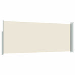 Retractable Side Awning 117x314 cm Cream