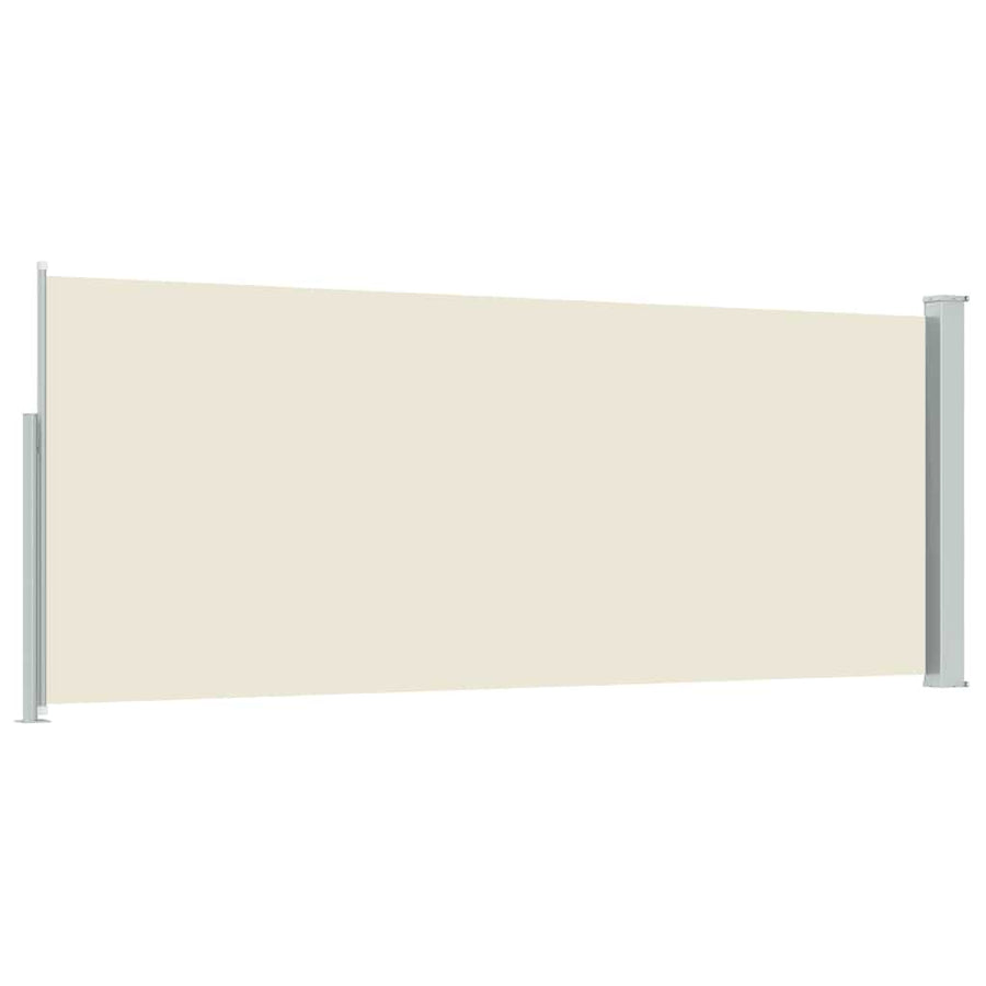 Retractable Side Awning 117x314 cm Cream