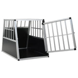 Dog Cage with Single Door 65x91x69.5 cm - Rear View
