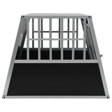 Dog Cage with Double Door 94x88x69 cm - Top-Down View