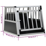 Dog Cage with Single Door 54x69x50 cm - Extra Image