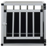 Dog Cage with Single Door 54x69x50 cm - Side View