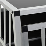 Dog Cage with Single Door 54x69x50 cm - Low Angle