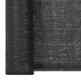 Privacy Net HDPE 1.5x25 m Black
