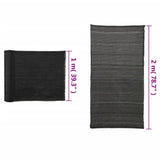 Privacy Net HDPE 2x10 m Black