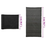 Privacy Net HDPE 2x50 m Black
