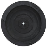 Parasol Base Round Polyresin 10 kg Black - 45-Degree Angle