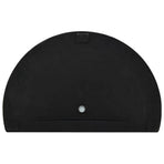 Parasol Base Half Round Polyresin 9 kg Black