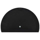 Parasol Base Half Round Polyresin 9 kg Black - 45-Degree Angle