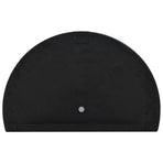 Parasol Base Half Round Polyresin 15 kg Black