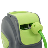 Automatic Retractable Water Hose Reel Wall Mounted 10+1 m - Top-Down View