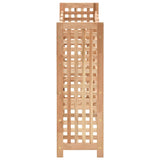 Wine Rack For 25 Bottles Solid Walnut Wood 63x25x73 Cm