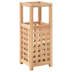 Umbrella Stand Solid Walnut Wood 18x18x50 cm