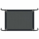 Elevated Dog Bed Black S Textilene