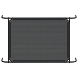 Elevated Dog Bed Black L Textilene