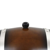 Wine Barrel with Tap Solid Pinewood 6 L - Rear View