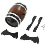 Wine Barrel with Tap Solid Pinewood 6 L - Low Angle