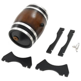 Wine Barrel with Tap Solid Pinewood 12 L - Low Angle