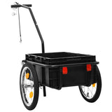 Bike Trailer/Hand Wagon 155x60x83 cm Steel Blue - 45-Degree Angle