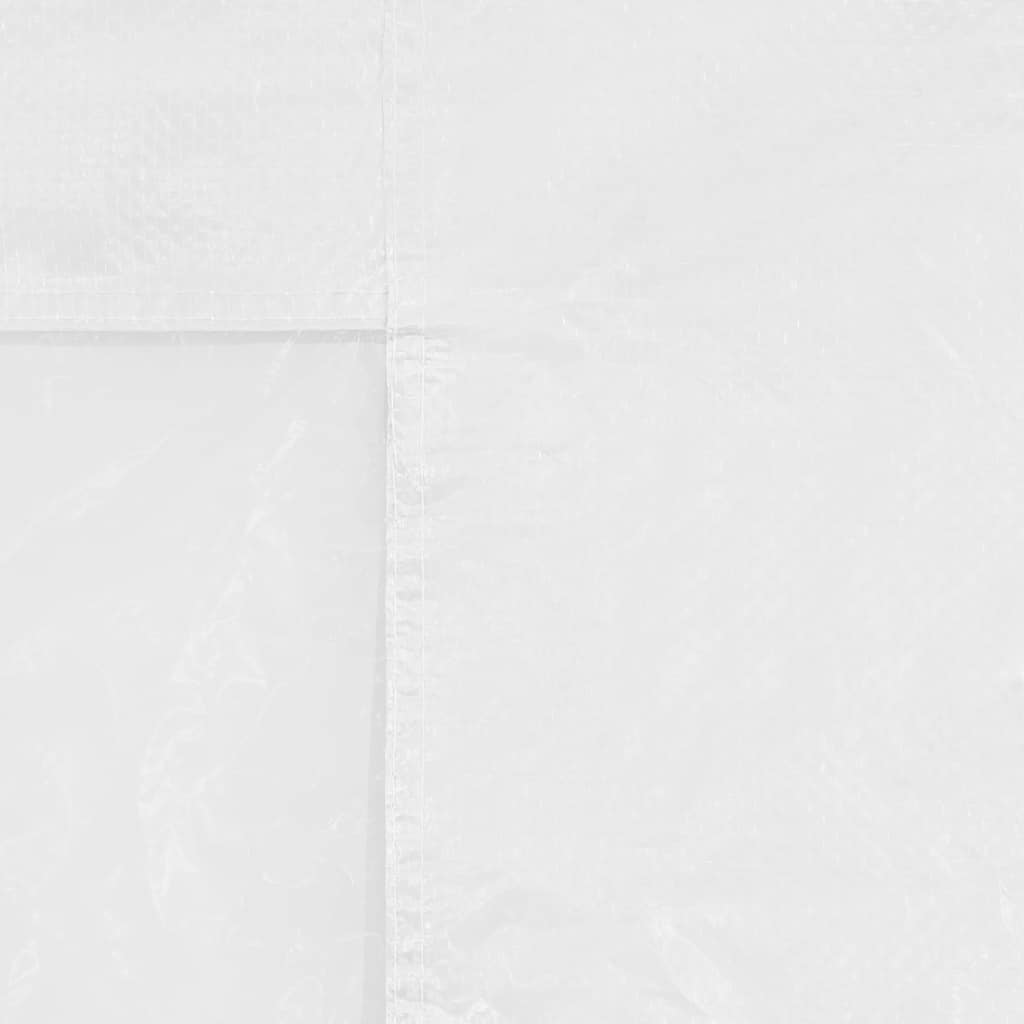 Party Tent Doors 2 pcs with Zipper White