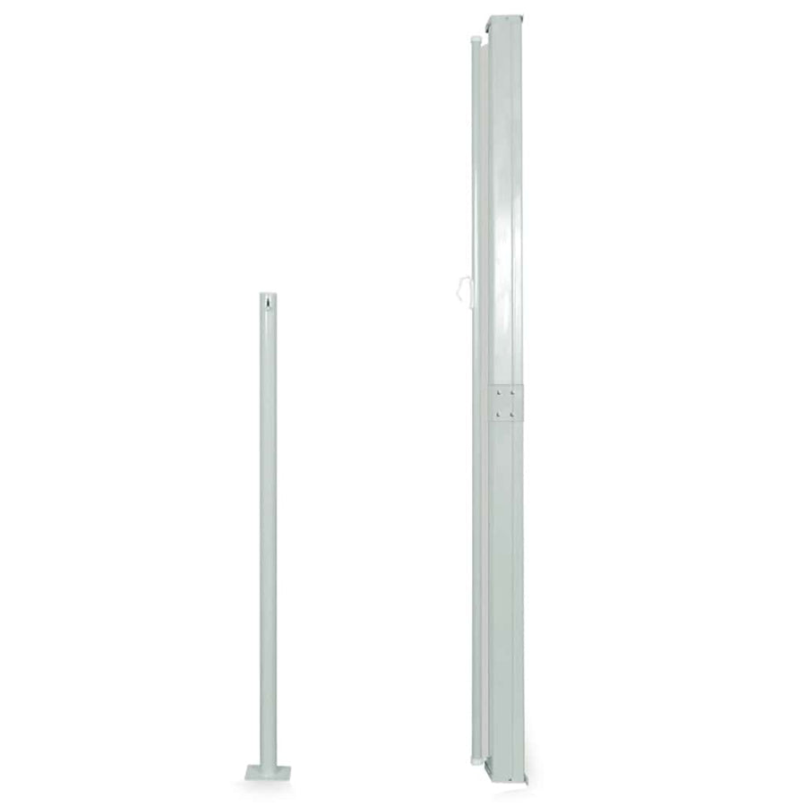 Retractable Side Awning 160 x 514 cm Black