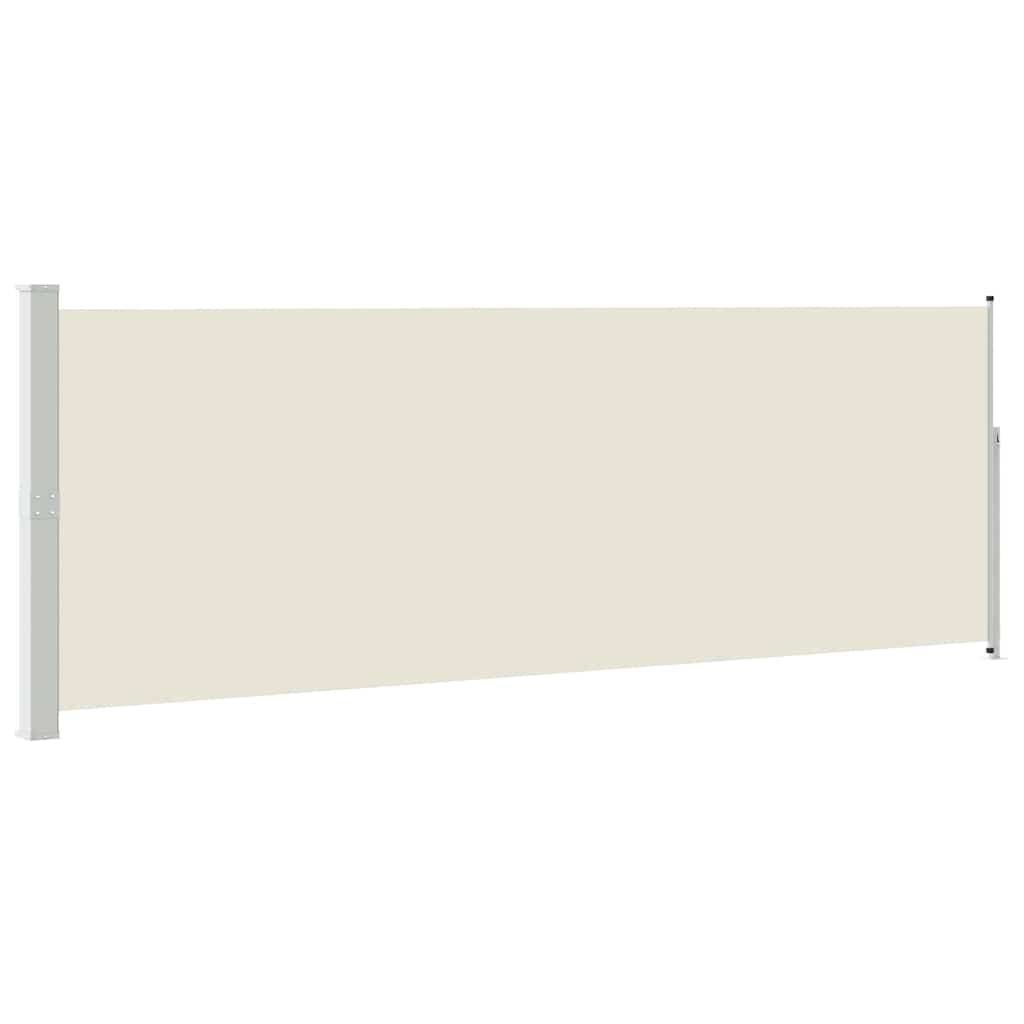 Retractable Side Awning 160 x 500 cm Cream