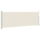 Retractable Side Awning 160 x 500 cm Cream
