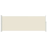 Retractable Side Awning 160 x 500 cm Cream