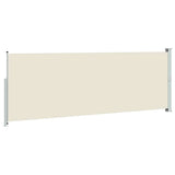 Retractable Side Awning 160 x 500 cm Cream