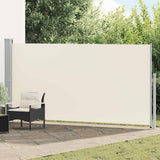 Retractable Side Awning 160 x 500 cm Cream